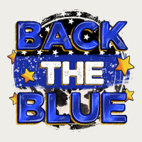Back The Blue Zipper Hoodie | Teevron