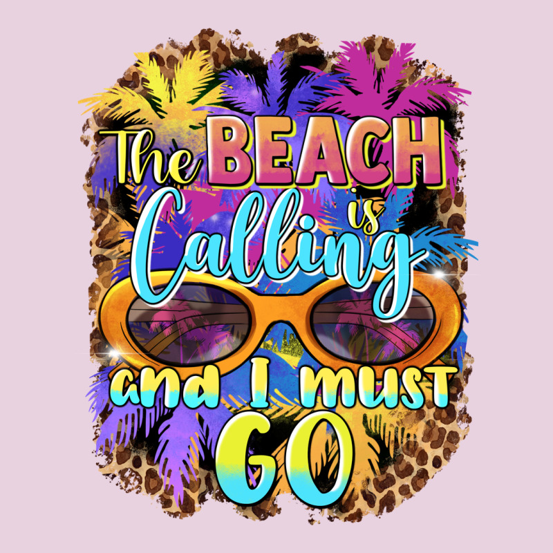 The Beach Is Calling And I Must Go Ladies Tee by BarkalooDesign | Teevron