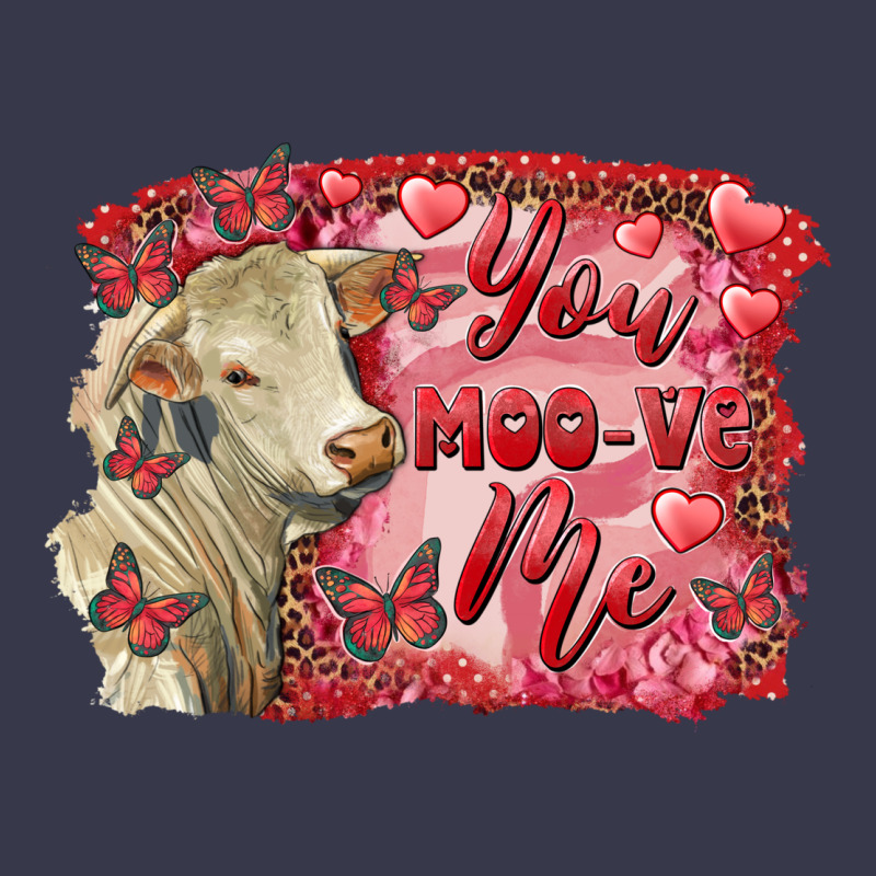 Valentine's Day You Moo Ve Me Charolais Cow Long Sleeve Tee by RanaPortraitStore | Teevron