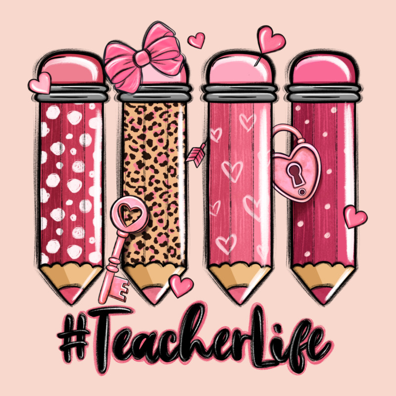 Valentine's Day Teacher Life Pencils Urban Hoodie by MaliasSmallBusiness | Teevron