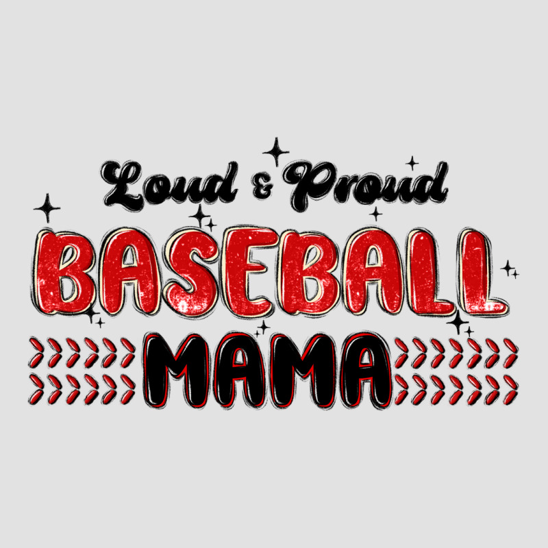 Loud And Proud Baseball Mama Premium Hoodie by MaliasSmallBusiness | Teevron