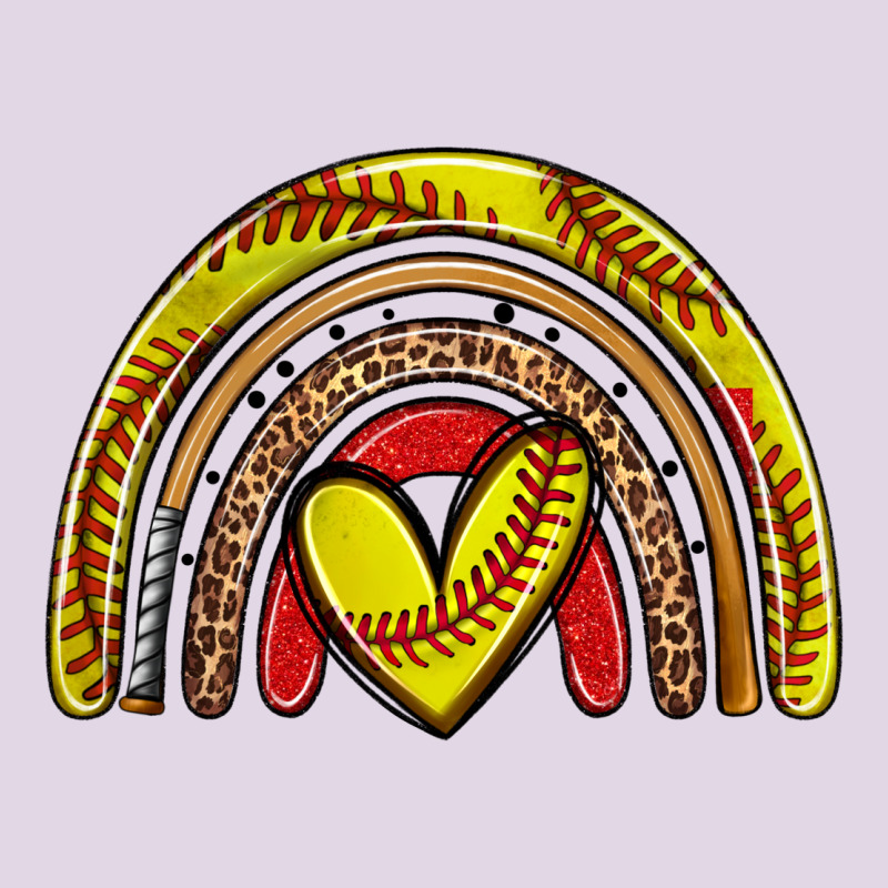 Softball Rainbow Classic Tee by Zillion Design Studio | Teevron