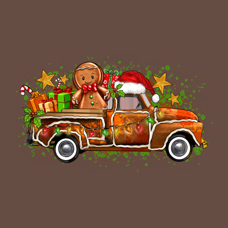Christmas Gingerbread Truck Long Sleeve Tee by Zillion Design Studio | Teevron