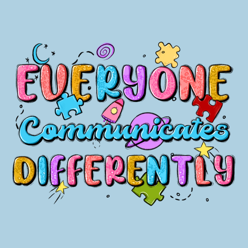 Everyone Communicates Differently Premium Hoodie by MaliasSmallBusiness | Teevron