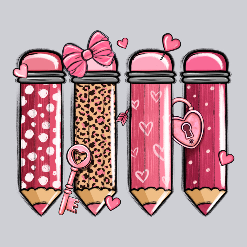 Valentine' Day Teacher School Pencils Urban Hoodie by MaliasSmallBusiness | Teevron