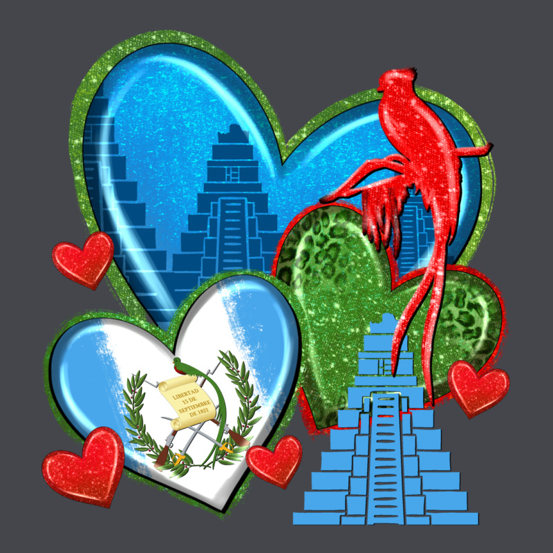 Guatemala Hearts Long Sleeve Tee by texasbilliewilder | Teevron