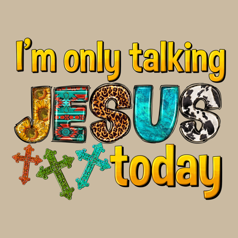 Im Only Talking Jesus Today Long Sleeve Tee by texasbilliewilder | Teevron