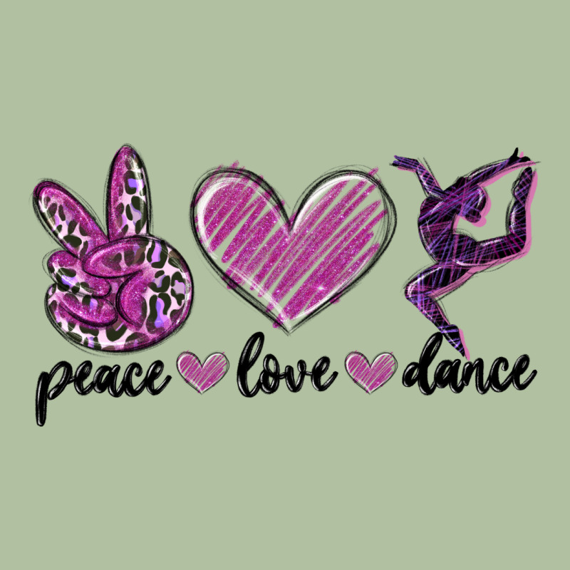 Peace Love Dance Urban Hoodie by MaliasSmallBusiness | Teevron