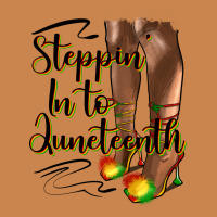 Steppin' In To Juneteenth Heels Heavyweight Hoodie | Teevron