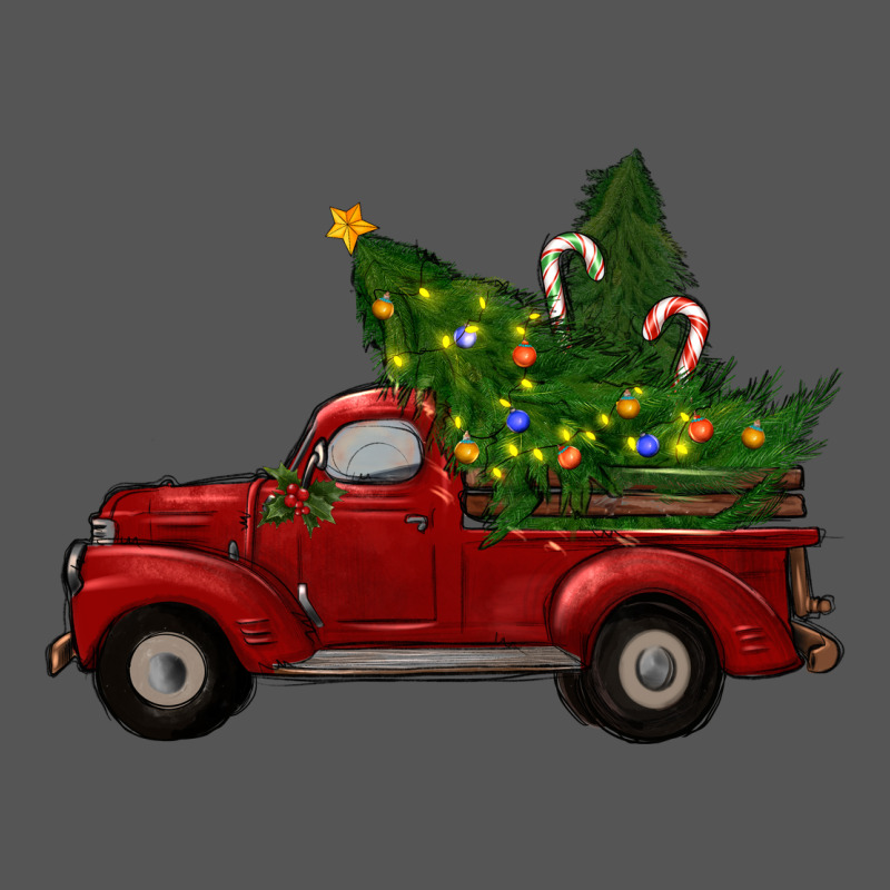 Christmas Trees With Truck Zipper Hoodie by RanaPortraitStore | Teevron
