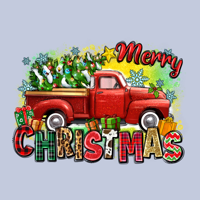 Merry Christmas Truck Long Sleeve Tee by Zillion Design Studio | Teevron