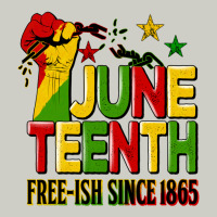 Juneteenth Fist Free Ish Since 1865 Heavyweight Hoodie | Teevron