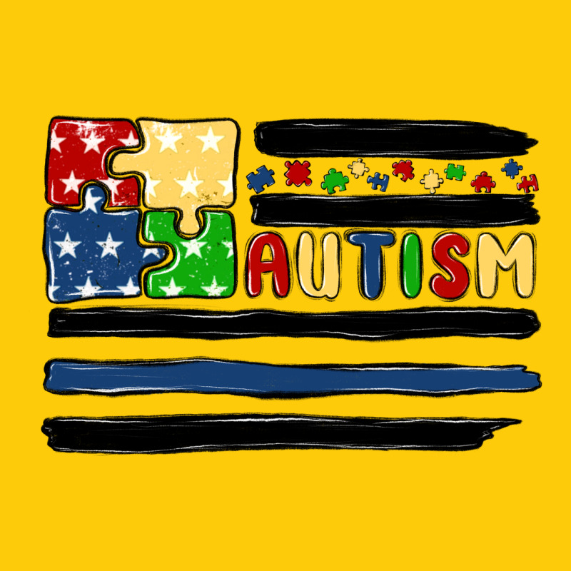 Autism Usa Flag Premium Hoodie by MaliasSmallBusiness | Teevron