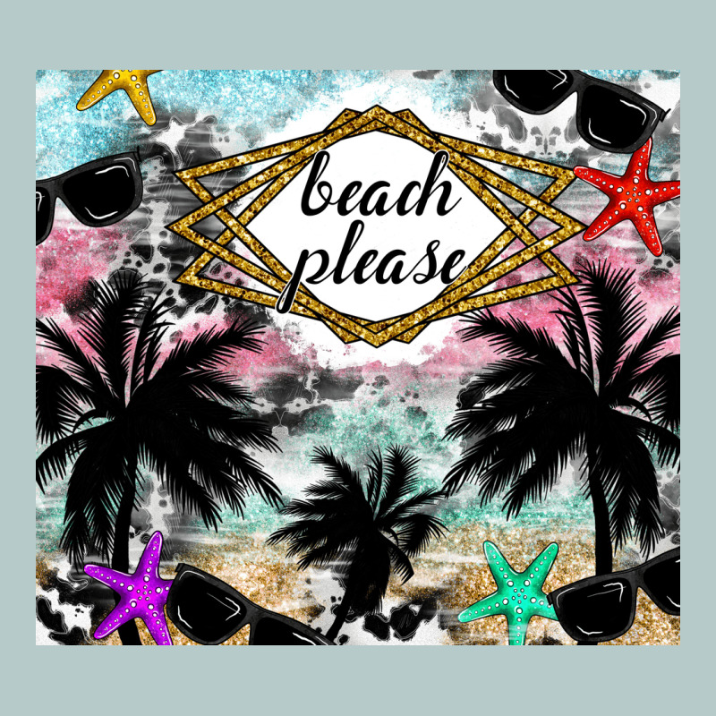 Beach Please Heavy Core Tee by CowhideDigitalArt | Teevron