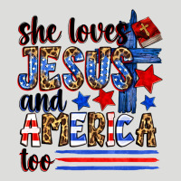 She Loves Jesus And America Too Zipper Hoodie | Teevron