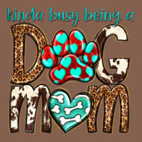 Kinda Busy Being A Dog Mom Zipper Hoodie | Teevron
