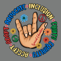 Advocate Inclusion Equity Equality Accept Adapt Premium Hoodie | Teevron