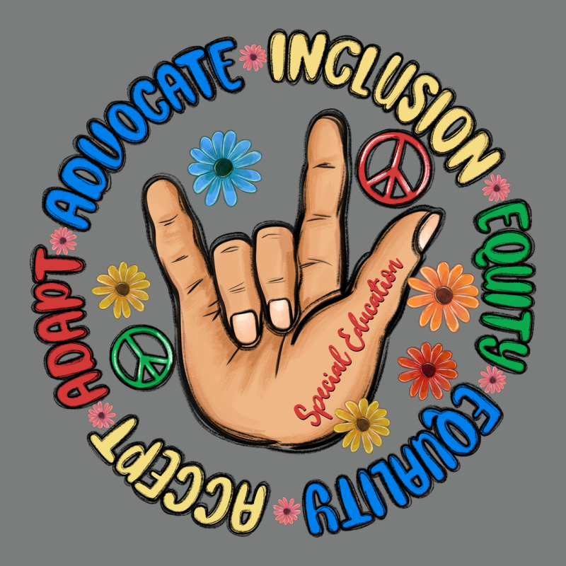 Advocate Inclusion Equity Equality Accept Adapt Premium Hoodie by MaliasSmallBusiness | Teevron