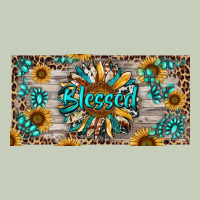 Blessed With Sunflower And Gemstone Long Sleeve Tee | Teevron