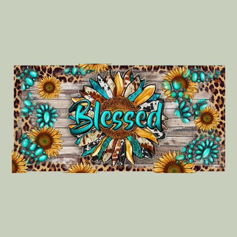 Blessed With Sunflower And Gemstone Long Sleeve Tee by RanaPortraitStore | Teevron