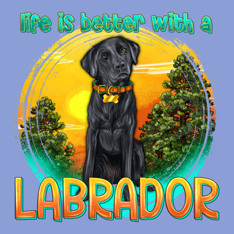 Life Is Better With A Labrador Long Sleeve Tee by texasbilliewilder | Teevron