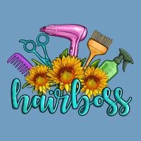 Hairboss Western Sunflowers Hairdresser Urban Heavy Tee | Teevron