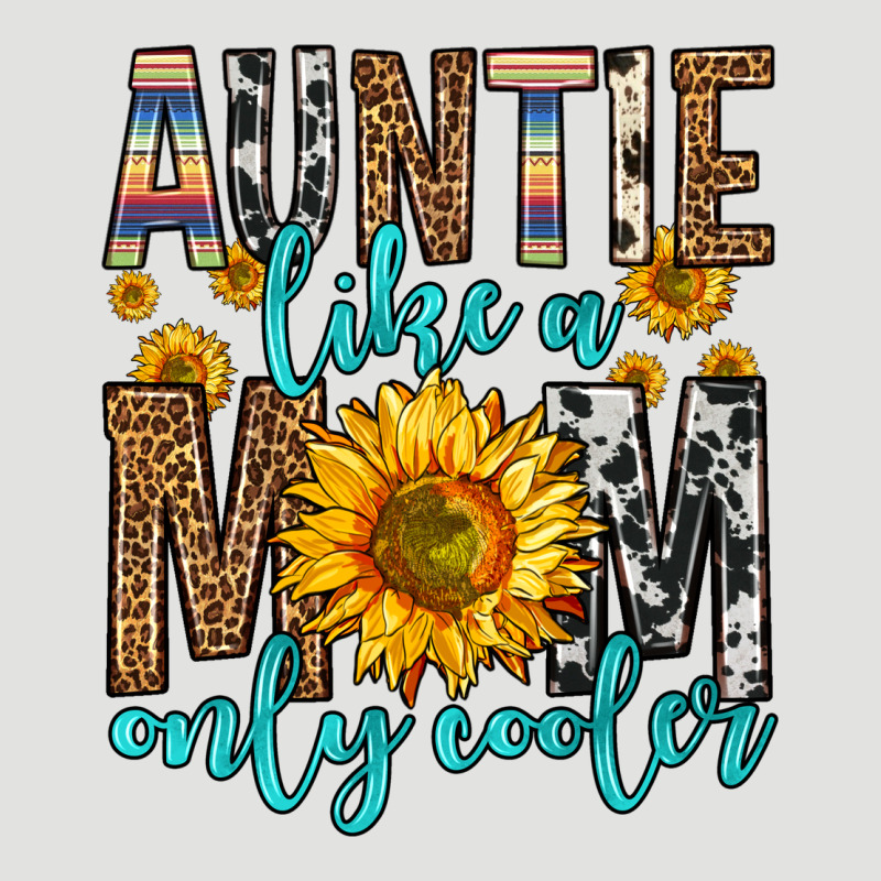 Auntie Like A Mom Only Cooler Classic Tee by Zillion Design Studio | Teevron