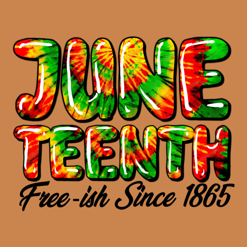 Juneteenth Free Ish Since 1865 Heavyweight Hoodie by HRA Design Shop | Teevron