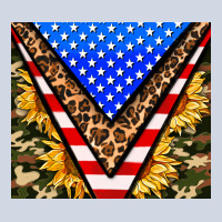 American Sunflower And Camouflage Premium Sweatshirt | Teevron