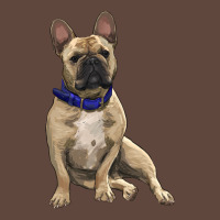 French Bulldog With Royal Blue Classic Tee | Teevron