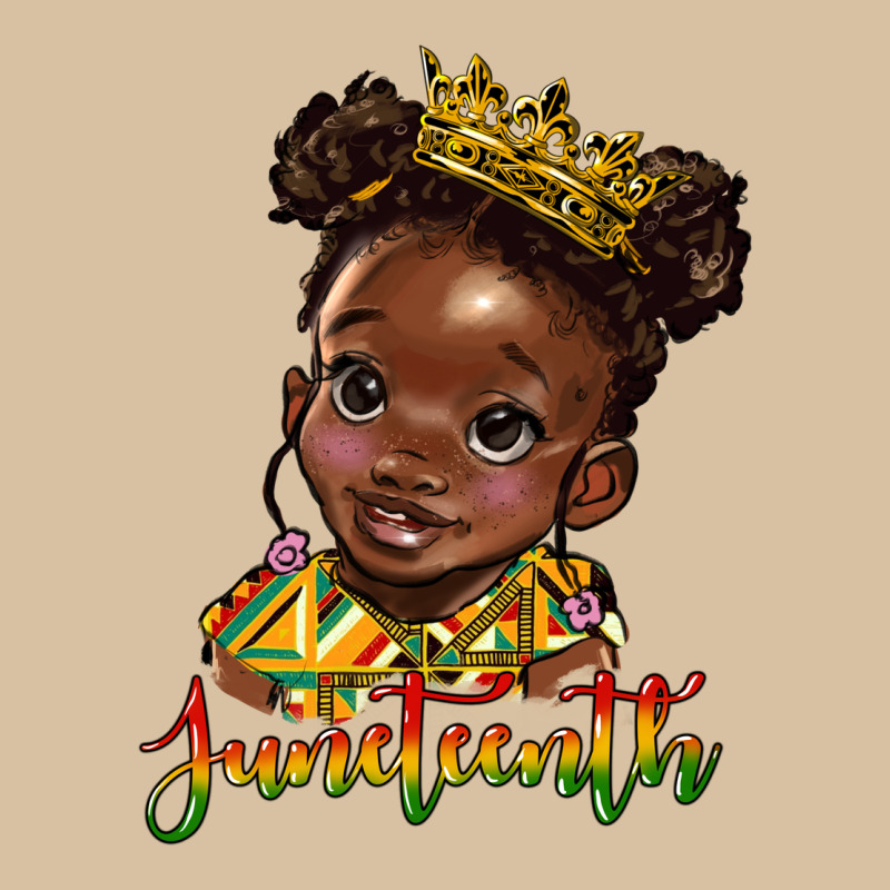 Juneteenth Black Girl Heavyweight Hoodie by HRA Design Shop | Teevron
