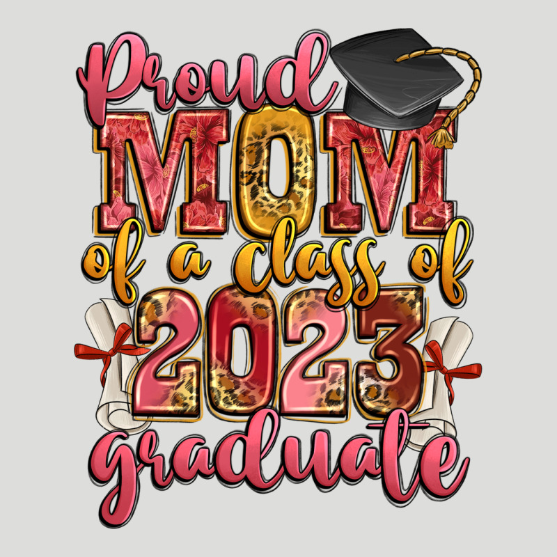 Proud Mom Of A Class Of 2023 Graduate Zipper Hoodie by Zillion Design Studio | Teevron