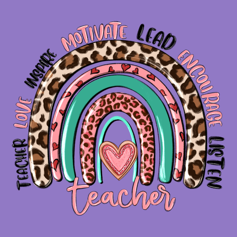 Teacher Rainbow Urban Hoodie by MaliasSmallBusiness | Teevron