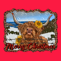 Merry Christmas Highland Cow With Farm Zipper Hoodie | Teevron