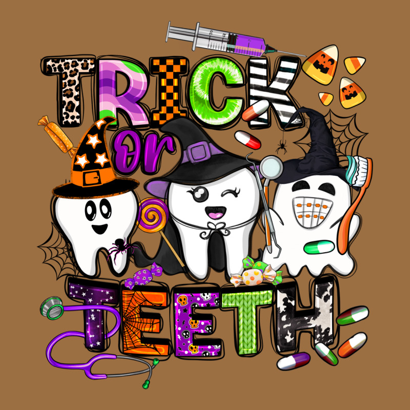 Trick Or Teeth Vintage Tee by BarkalooDesign | Teevron