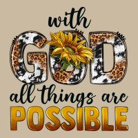 With God Al Things Ara Possible Long Sleeve Tee | Teevron