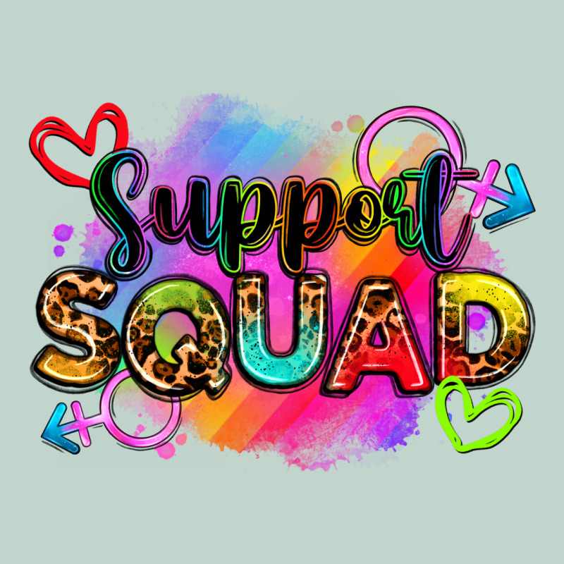 Support Squad Zipper Hoodie by Zillion Design Studio | Teevron