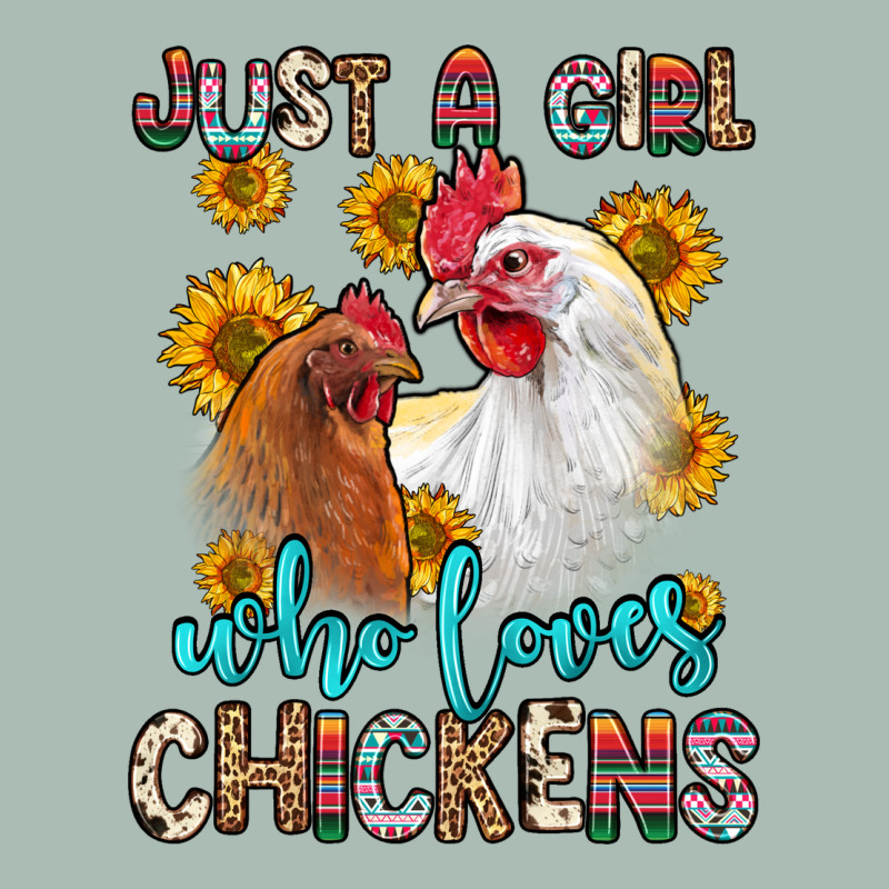 Just A Girl Who Loves Chickens Classic Tee by Zillion Design Studio | Teevron