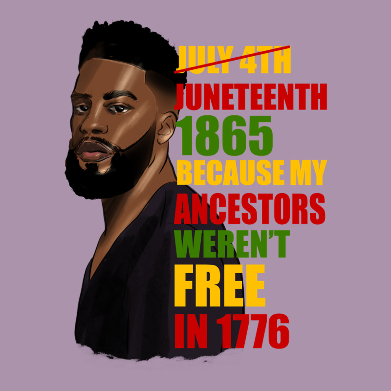 Juneteenth 1885 Because My Ancestors Weren't Free In 1776 Black Man Heavyweight Hoodie by HRA Design Shop | Teevron