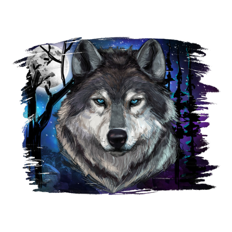 Wolf And Full Moon Classic Tee by RanaPortraitStore | Teevron