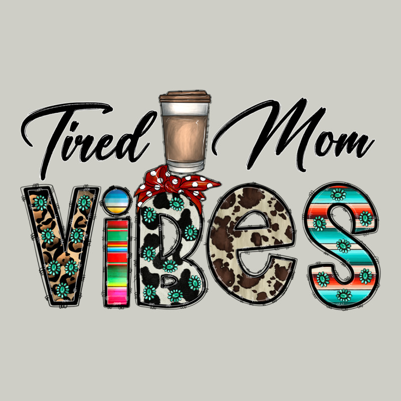 Tired Mom Vibes Heavyweight Hoodie by CowhideDigitalArt | Teevron