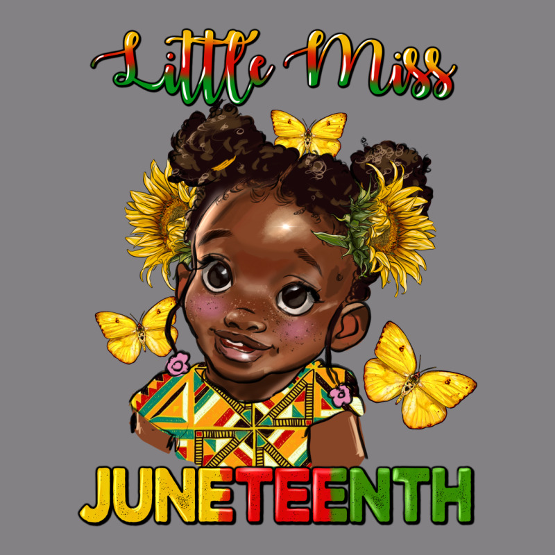 Little Miss Juneteenth Heavyweight Hoodie by HRA Design Shop | Teevron