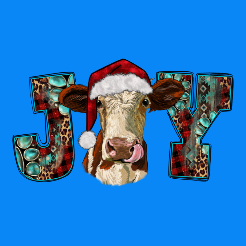 Christmas Joy With Heifer Cow Zipper Hoodie by RanaPortraitStore | Teevron