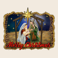 Merry Christmas Holy Family Zipper Hoodie | Teevron