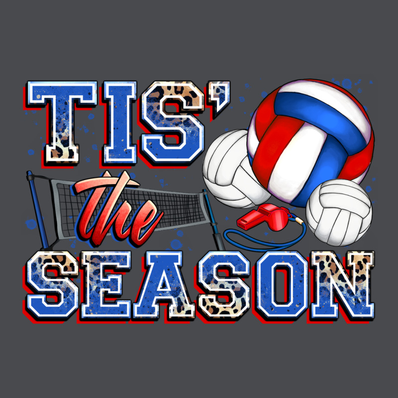 Tis' The Season Volleyball Zipper Hoodie by Zillion Design Studio | Teevron