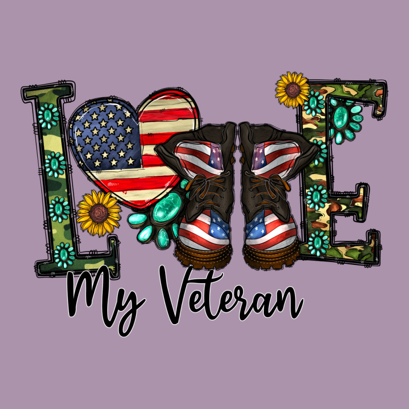 Love My Veteran Heavyweight Hoodie by CowhideDigitalArt | Teevron