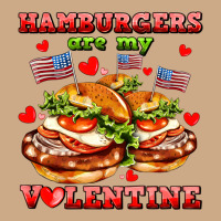 Hamburger Are My Valentine Vintage Hoodie | Teevron