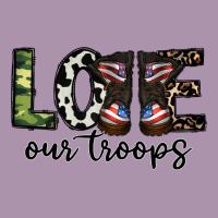 Love Our Troops Heavyweight Hoodie | Teevron