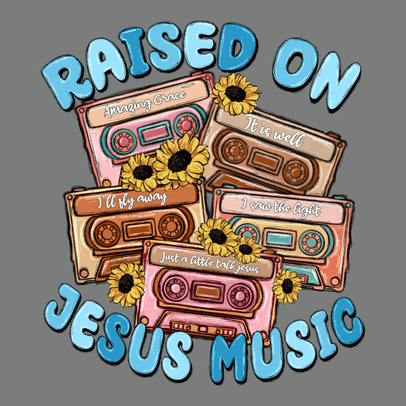 Raised On Jesus Music Premium Hoodie by MaliasSmallBusiness | Teevron