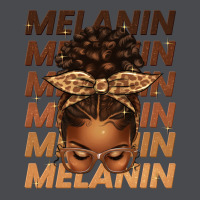 Melanin Afro Messy Bun Zipper Hoodie | Teevron